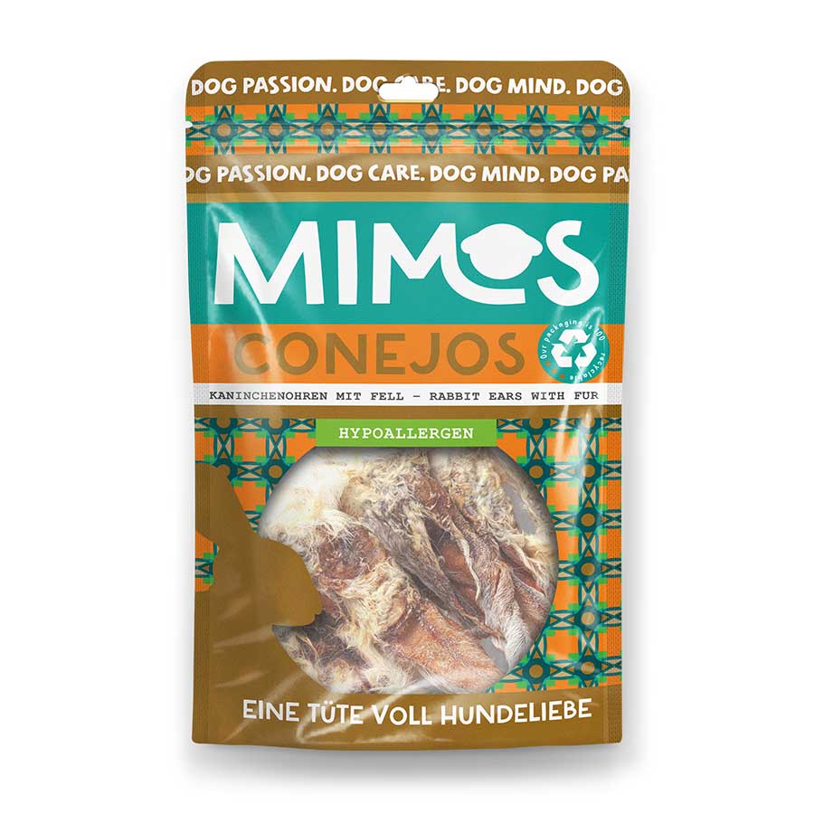 MIK0004 Kaninchenohren mit Fell 100g XL